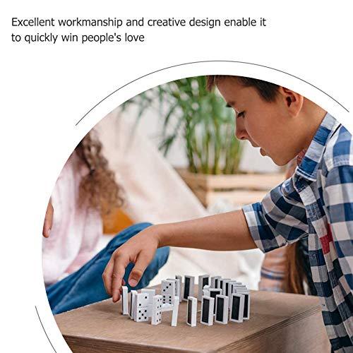 HEALLILY 2pcs Silicone Domino Game Molds DIY Silicone Molds Crystal Epoxy Mold with Foil