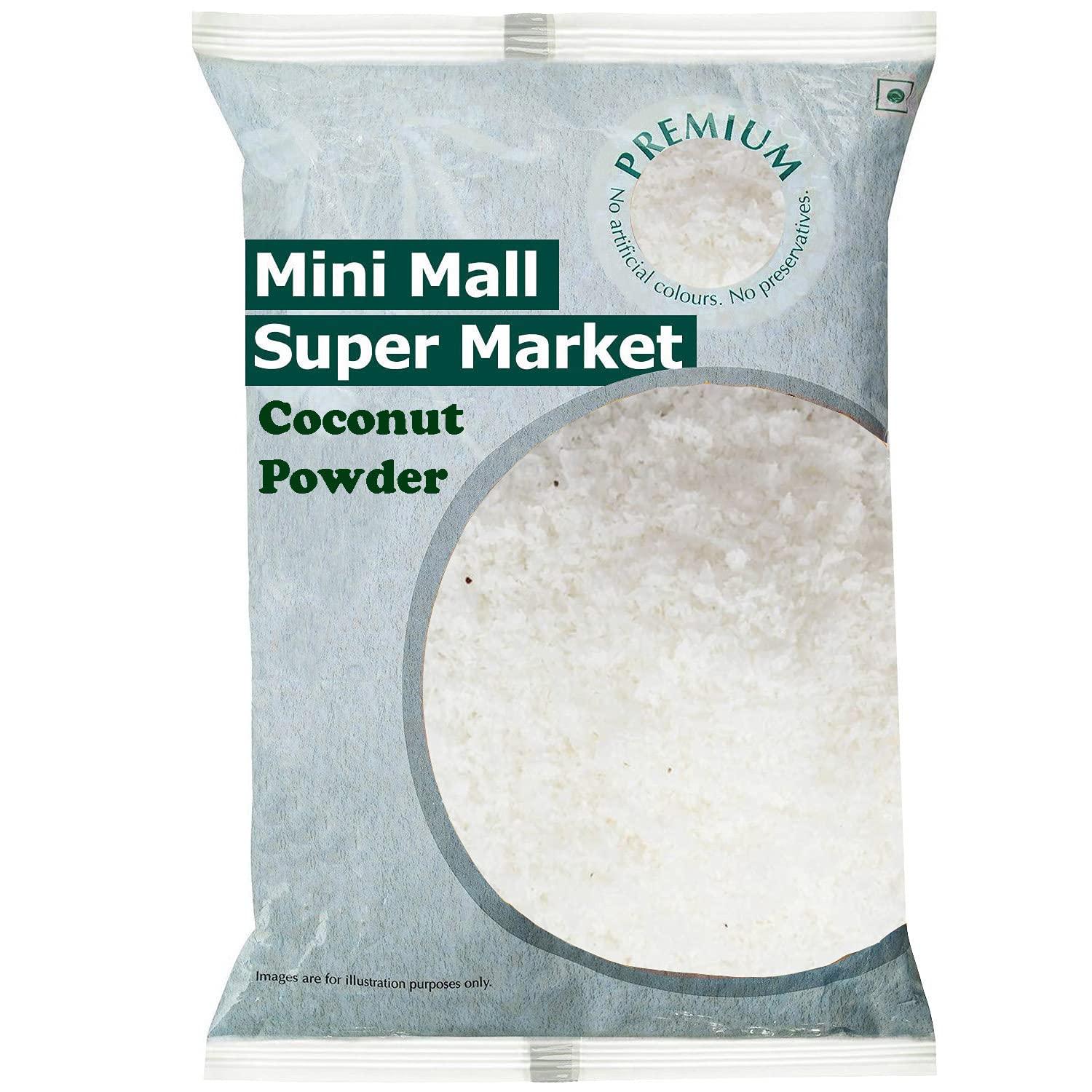 MINI MALL SUPER MARKET Minimall Super Market Desicated Coconut Powder/Fresh Dry Nariyal Copra Burada 500 Gm