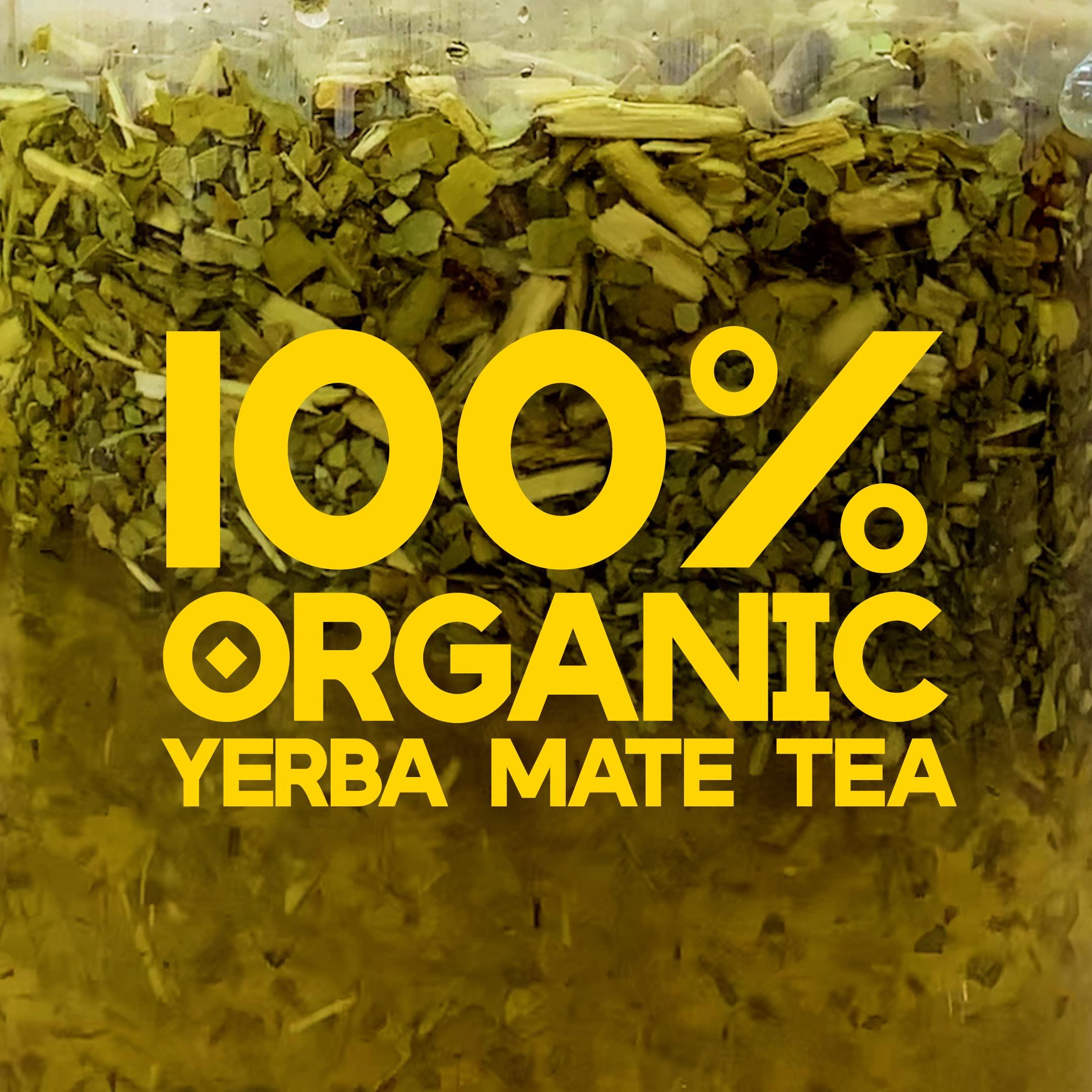 Matero Yerba Mate Matero Yerba Mate traditional Argentine Yerba Mate Loose Leaf With Filter Mate Straw (Bombilla) (250grams)