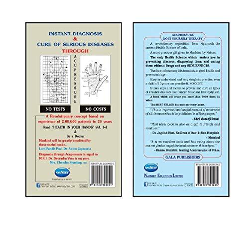 AHCS AHCS Acupressure Health In Your Hands Vol.1 and Vol.2 (E), Jimmy Star and Byol Magnet and Tape (Multicolour, Small)