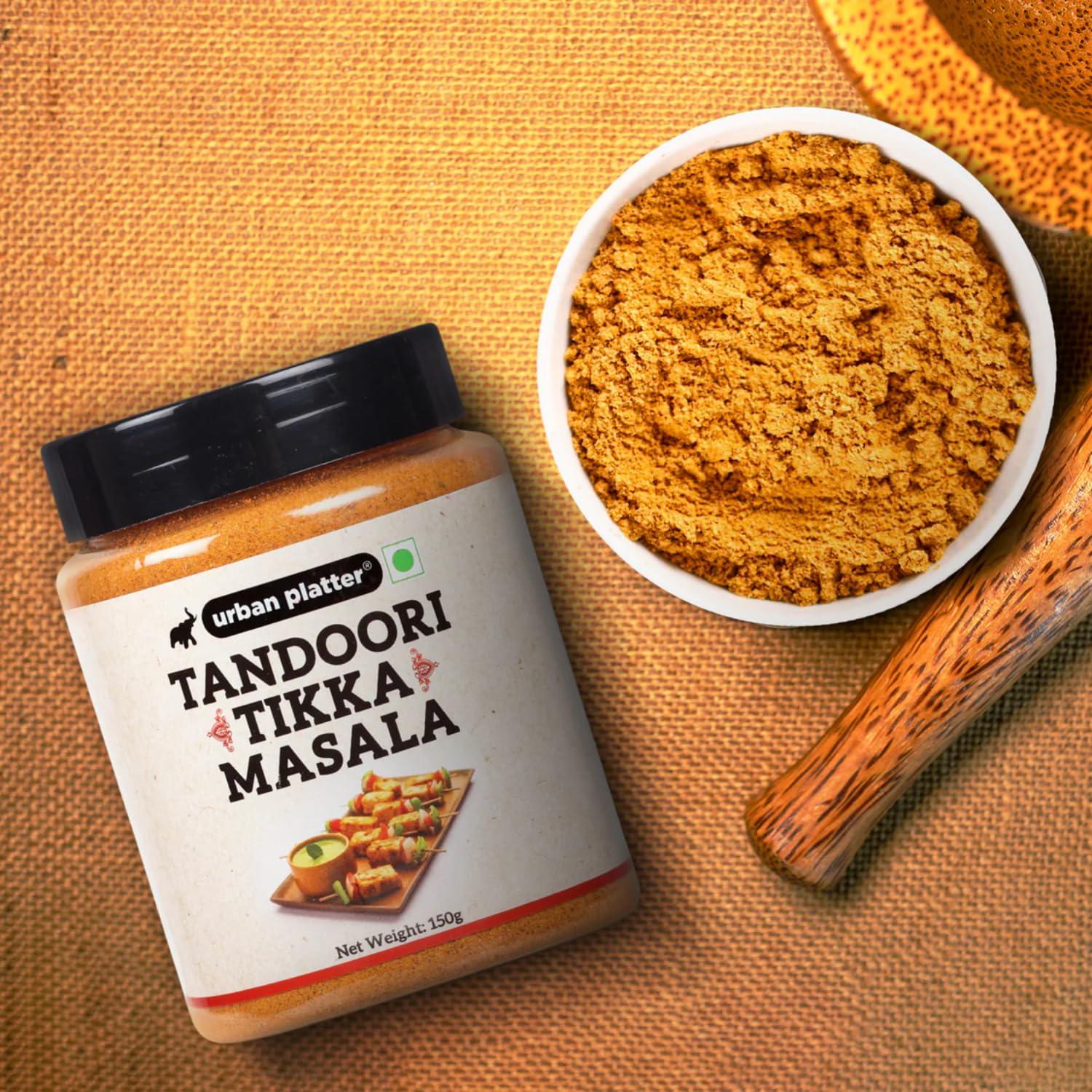 urban platter urban platter Tandoori Tikka Masala Powder, 150G [Masala | Flavourful Blend Of Spices | Sprinkle Or Add To Your Appetizers, Gravies, Veggies, Fries]