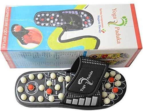ACS Acupro Health Care System Acs Acs055 Yoga Paduka Is The Solution For All Problems And Dual Benefits Of Spring Acupressure And Magnetic Black