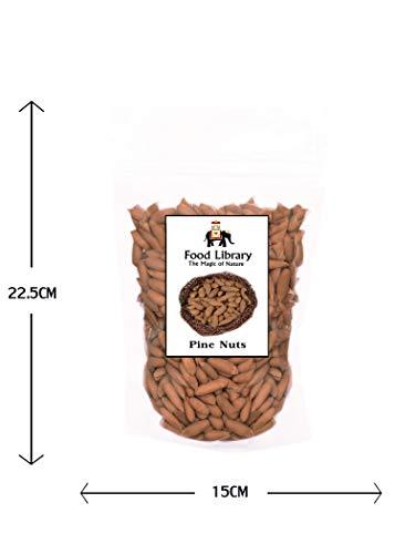 FOOD LIBRARY THE MAGIC OF NATURE Food Library The Magic of Nature Afghan Pine Nuts (Chilgoza) with Shell, 200g