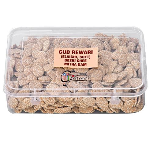 Giftrend Giftrend Makar Sankranti Gift Hamper I Dryfruits, Nuts, Deshi Ghee Revdi And Chocolates For Winter Festival Gifting I New Year I Christmas,800gm