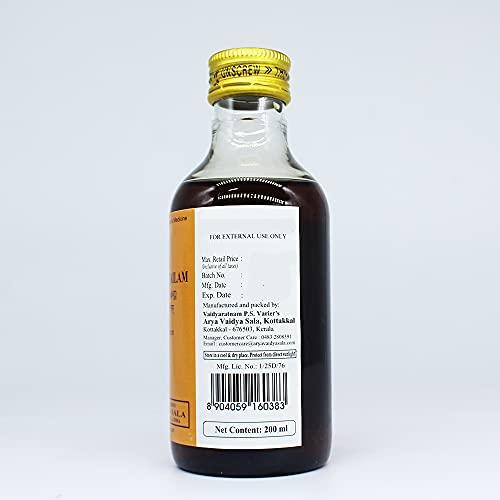 Golden Oldie Herbs Valiya Chandanadi Tailam - 200ML, (Pack Of 1), Of Arya Vaidya Sala Kottakkal