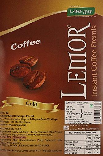 LEMOR Instant Tea Premix for Vending Machine by LEMOR (5kg, Combo Pack of Masala 3 Kgs, Instant Coffee Premix 2 Kgs) | Ready to Drink Tea | Ready to Drink Coffee