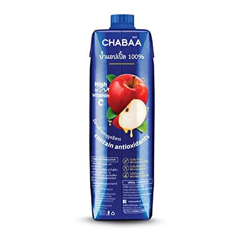 Chabaa Chabaa 100% Apple Juice, 33.81 fl oz / 1000 ml