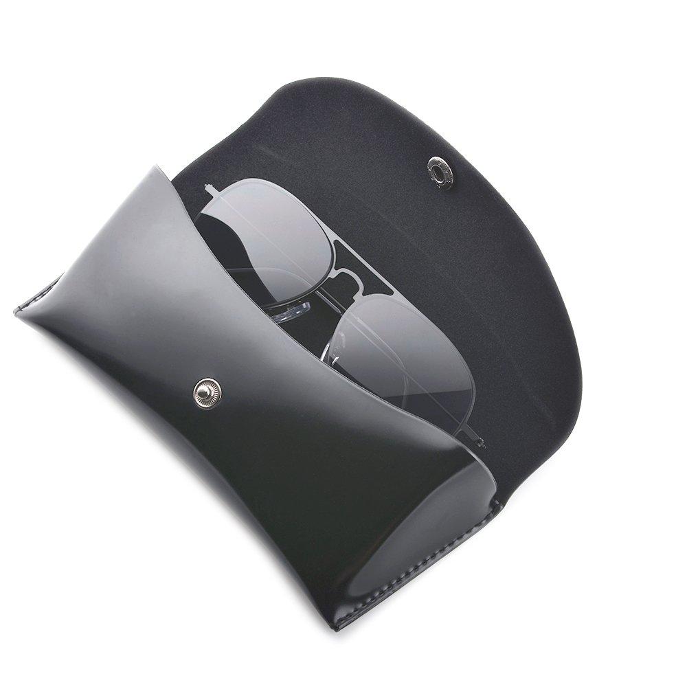 Gudzws Gudzws Sun Full Lens Reading Glasses Readers Sunglasses Classic Outdoor Sports Steel Stainless Black Frame Temple Grey Lens Super Simple Style Unisex +3.00 (Not for Driving)