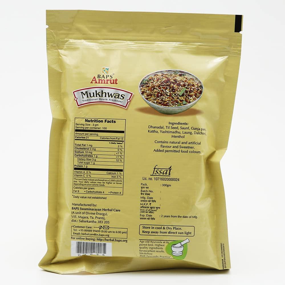 BAPS Amrut BAPS Amrut Amrut Mukhwas 300gm