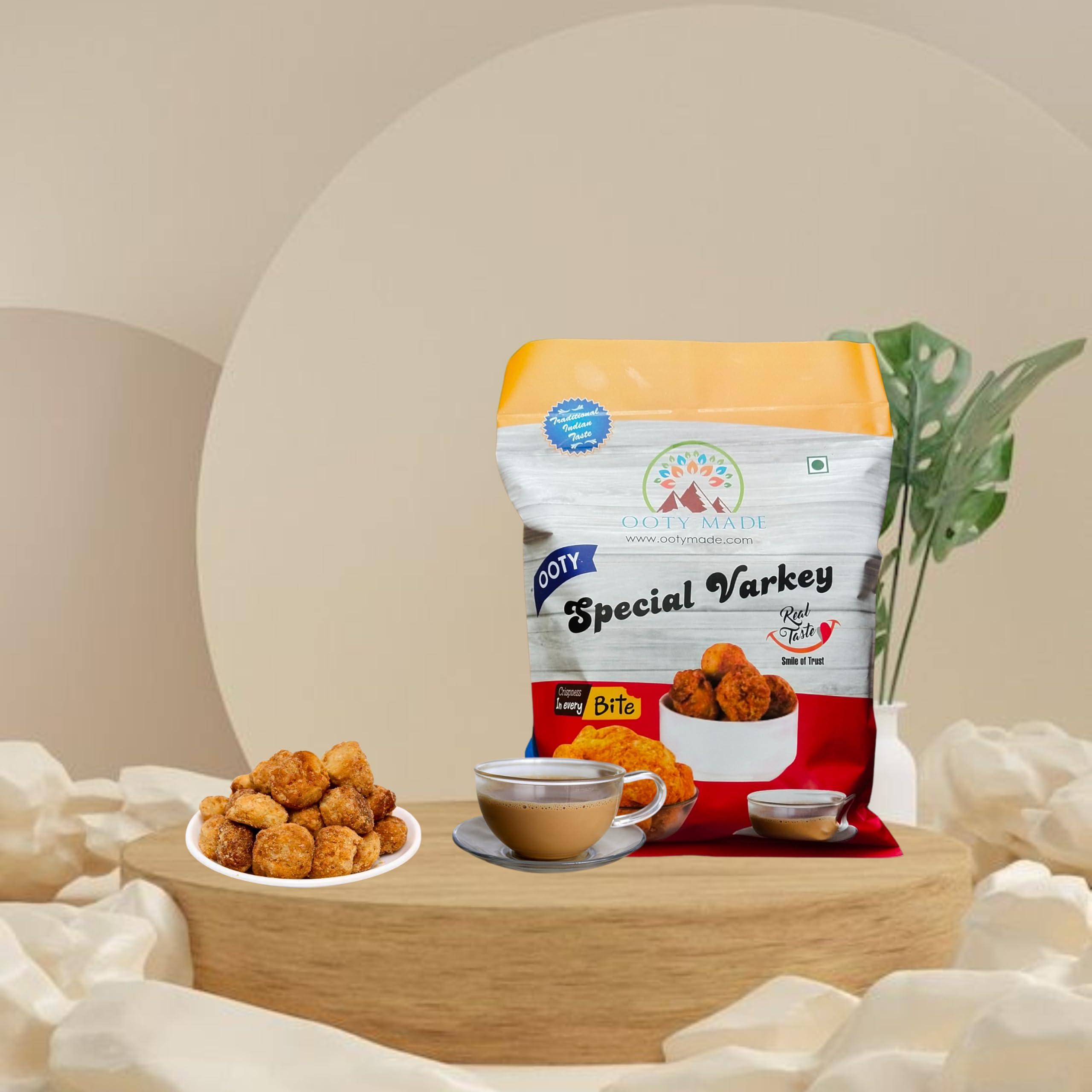 OOTYMADE.COM OotyMade.com Ooty Varkey - Crispy 1 KG Biscuits, Native Special Bakery Delight - Tea Time Snack  Small Varkey 1 kg