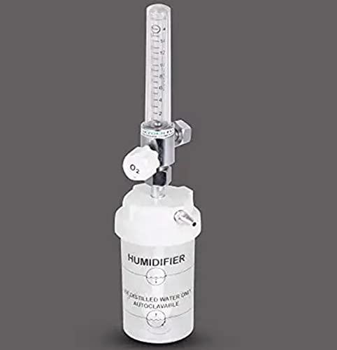LSS ENGINEERING Oxygen Flowmeter with humidifier bottle suitable for oxygen gas outlet, by LSS