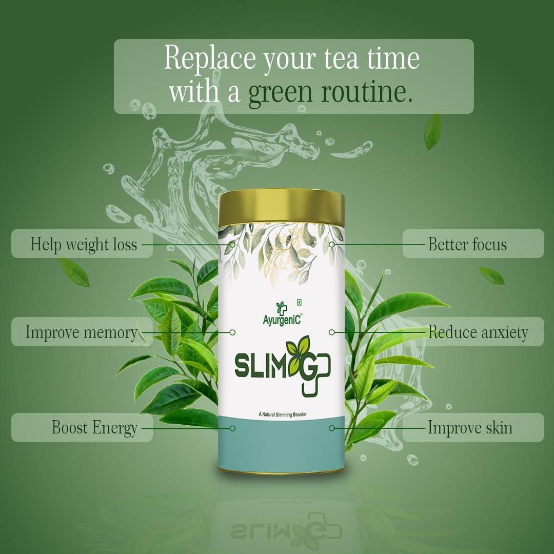 AyurgeniC AyurgeniC SlimG Herbal Green Tea 100% Natural