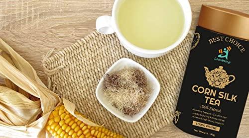 LEANBEING Leanbeing- Corn Hair Tea (30g) for Kidney Stones/Liver Cleansing - Corn Silk Tea - Maize Hair Tea - Natural- (30 g) |Supports Urinary Tract Health