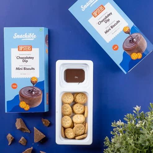 Snackible MU(N)CH BETTER Snackible Dipsters Chips & Dip - Assorted Pack of 6 Flavours (Pack of 18) - 18x50gm | Cheesy Jalapeno, Creamy Cheese, Spicy Mayo, Makhani, Chocolate, Choco-Hazelnut | Children Friendly Snack | Ragi