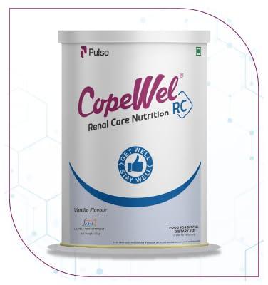 Zenova Bio Nutrition CopeWel RC- Renal Care Nutritional Protein Powder (Vanilla Flavour), Special Dietary Supplement for Kidney/Renal Health, Pre-Dialysis,400g Pack