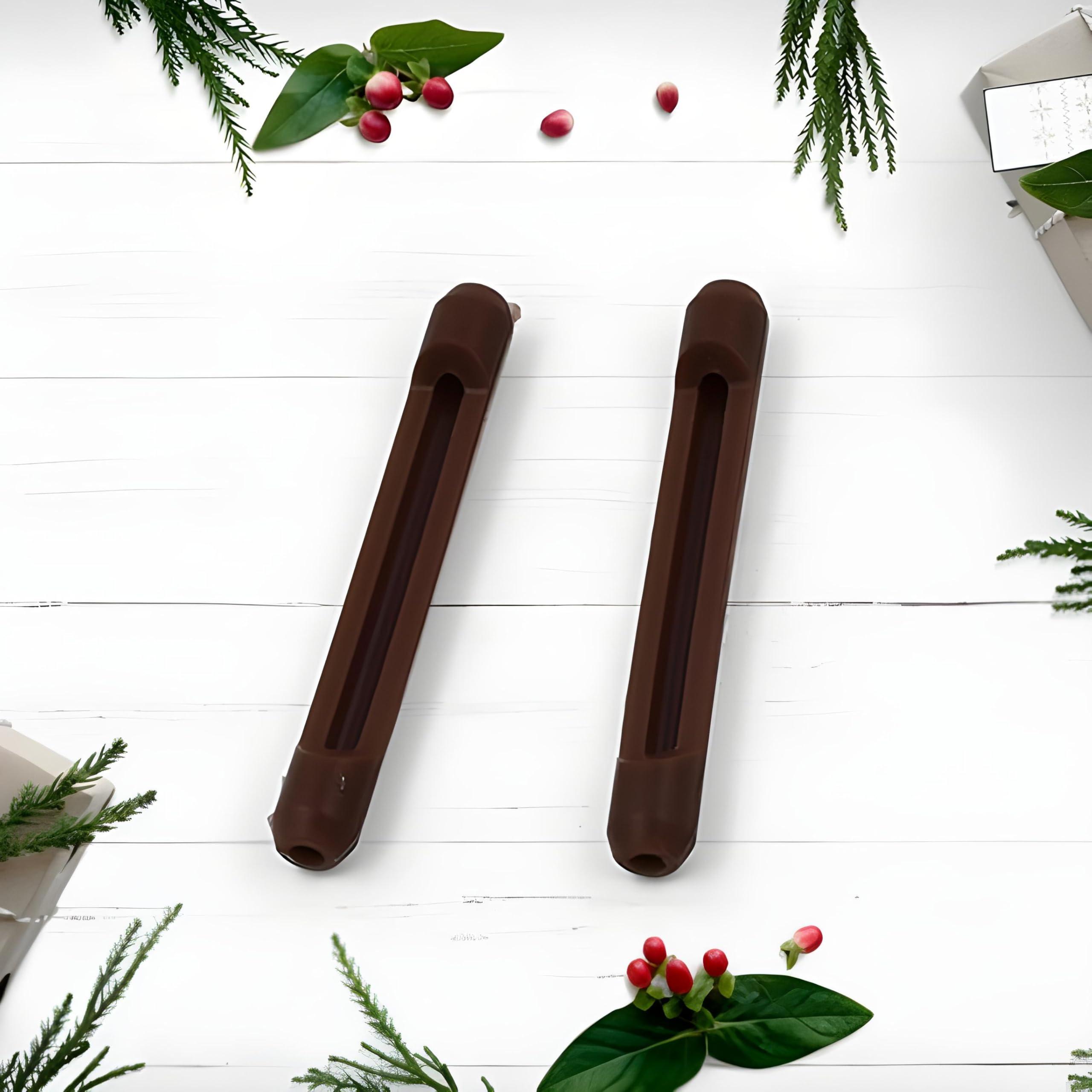 Oblivion Oblivion Silicone Anti Slip Ear Hook Pads for Eyeglasses Glasses Grip Brown