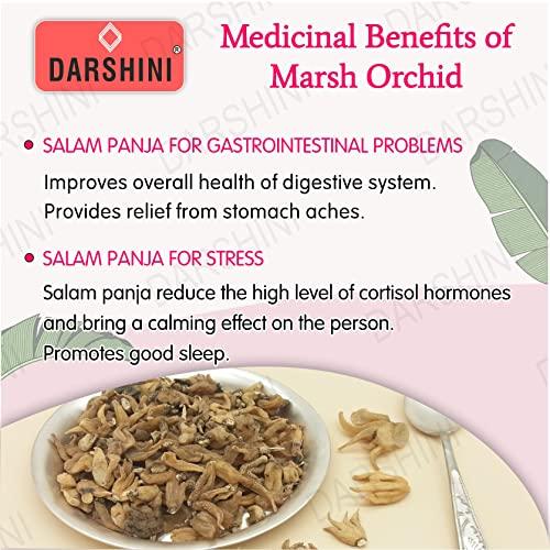 DARSHINI Darshini Salam Panja/Hatta Haddi/Salab Panja/Dactylorhiza hatagirea, 50gm
