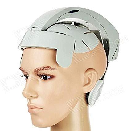 PEARL ACE Pearl Ace Brain & Head Helmet Multipurpose Head Spa & Scalp Massager Dual Operation Electric & Usb
