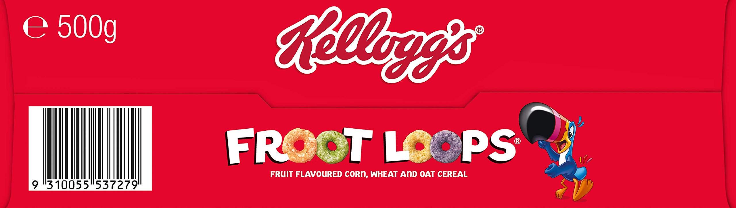 Kellogg's Kellogg's Froot Loops, 500 g