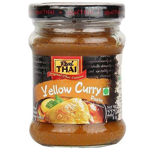 Real Thai Real Thai Yellow Curry Paste Bottle, 227g