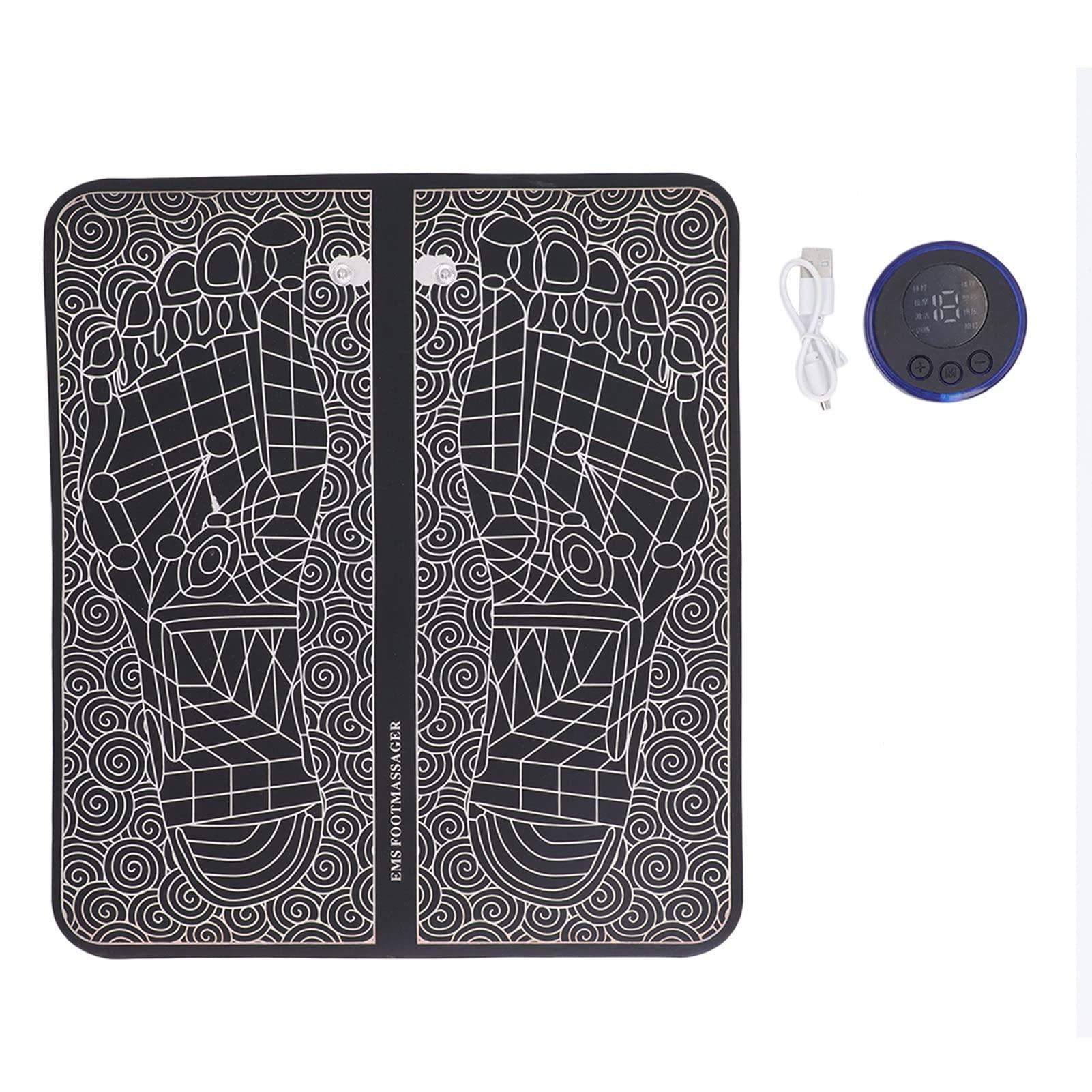 RTLR RTLR Leg Reshaping Foot Massager, Foldable Foot Massager Mat Manual Switch Easy Cleaning for Traveling