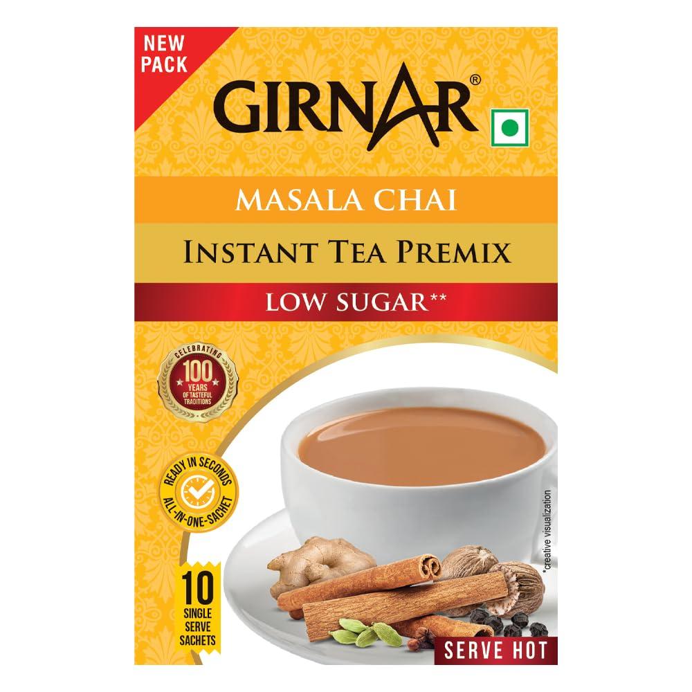 Girnar Girnar Instant Premix With Masala (10 Sachets Low Sugar)