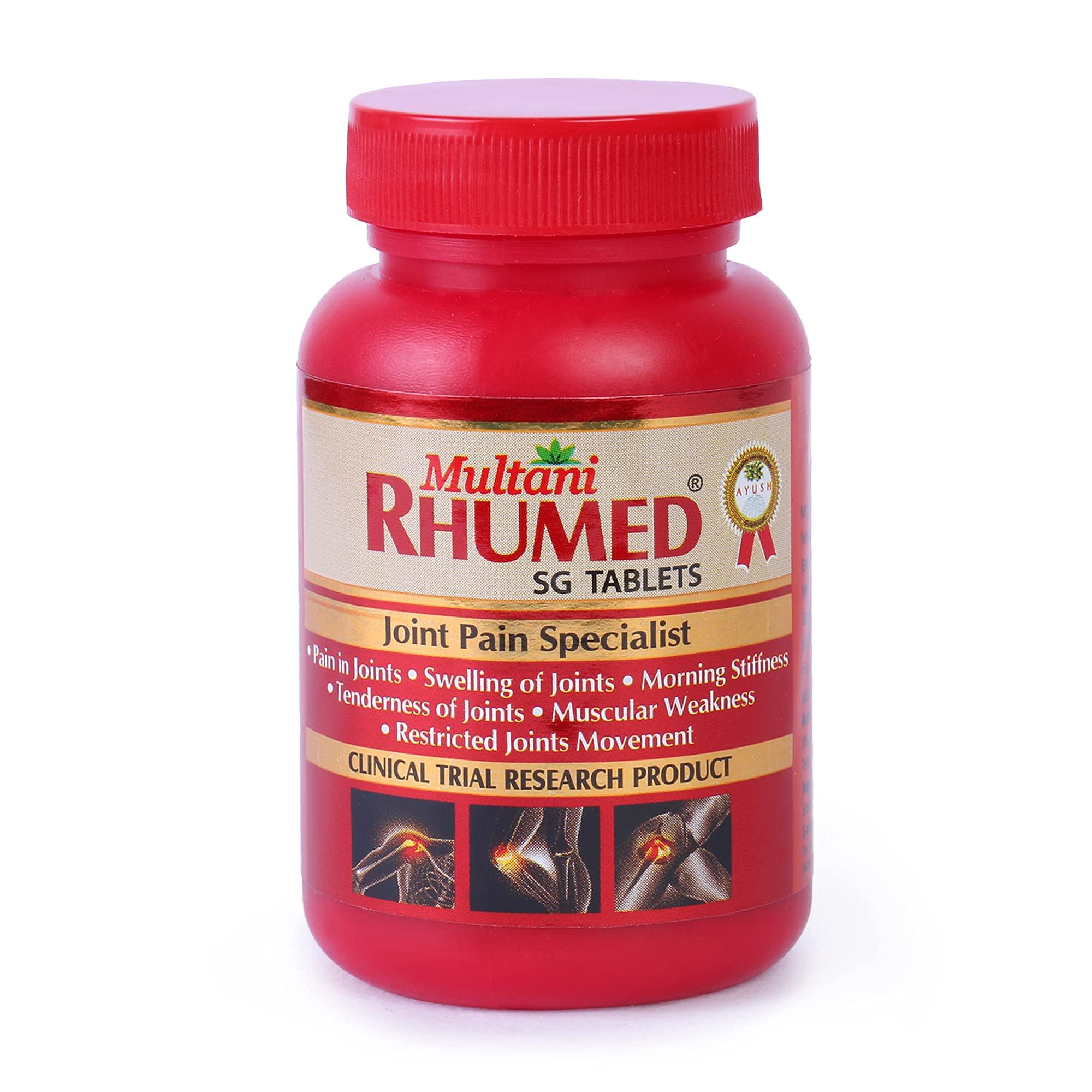 Multani Multani Rhumed SG Tablets - 120 Tablets (Pack of 2)