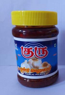 GURU FOODS GURU Pickles - Combo of Lemon Pickles & Garlic Pickle (300g+300g)