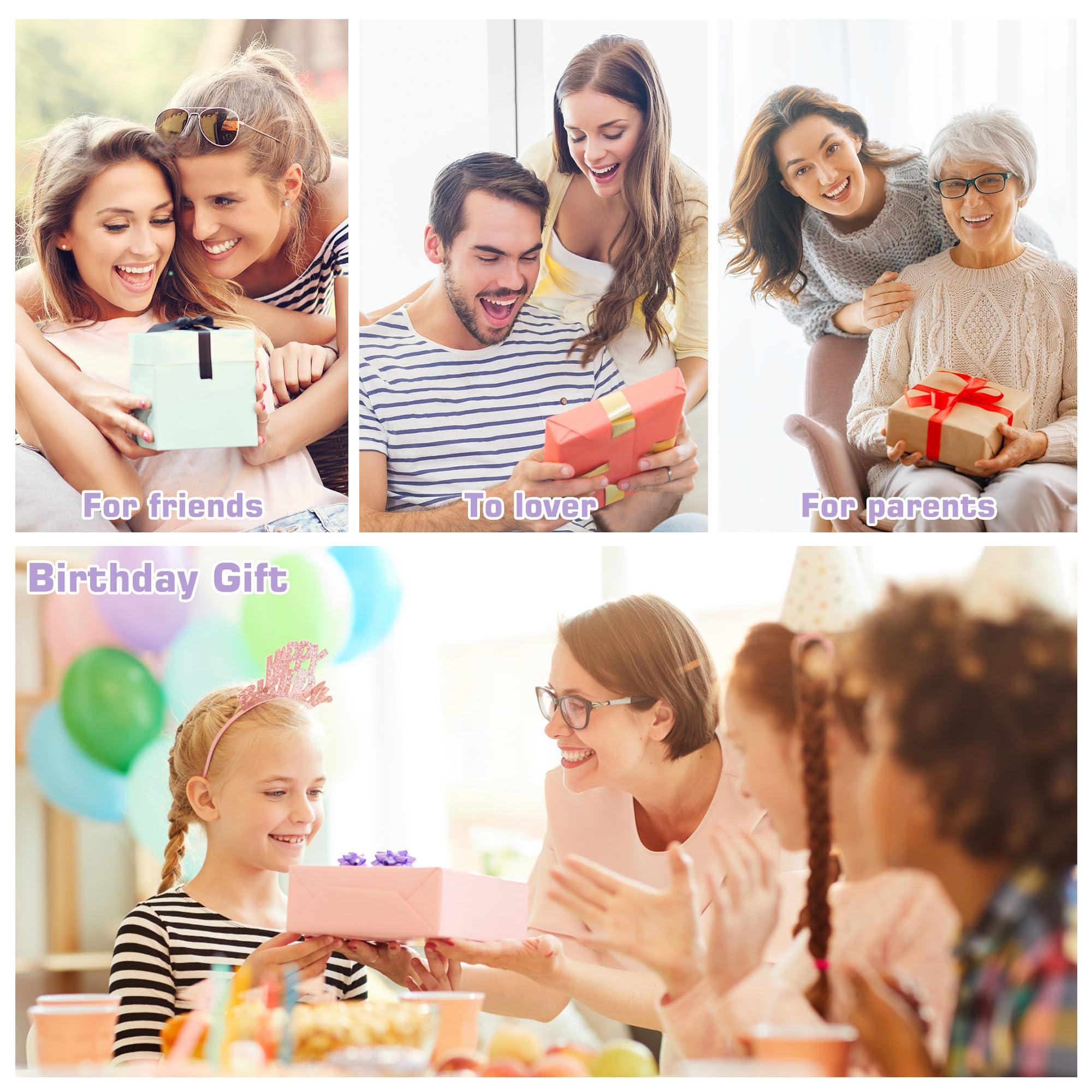 UFEEL UFEEL 1 lb Bulk Rose Quartz Rough Stones - Large 1\" Natural Raw Stones Crystal for Tumbling, Cabbing, Fountain Rocks, Decoration, Polishing, Wire Wrapping, Wicca & Reiki Healing Crystals