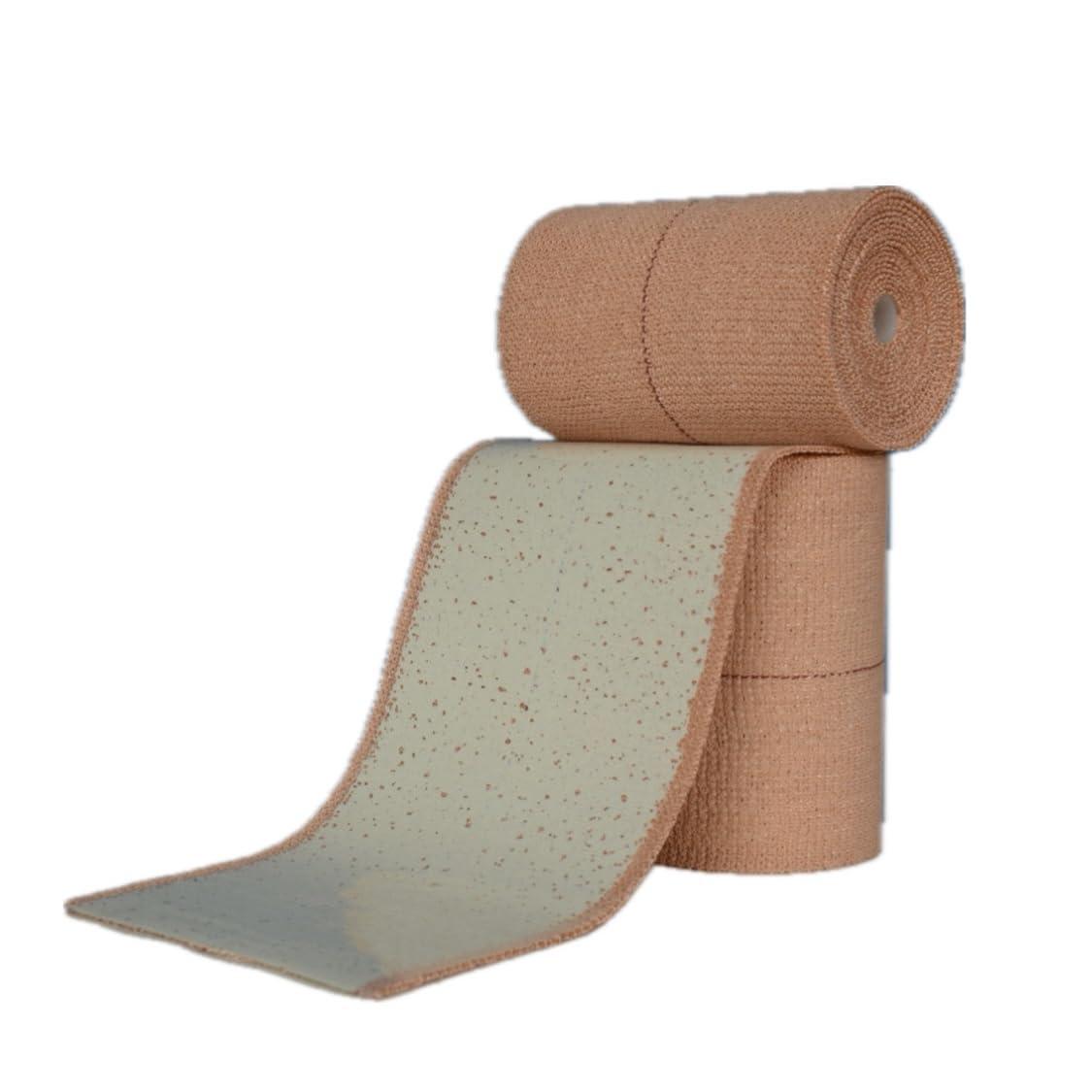 GloMed Healthcare GloMed Gloplast Elastic Adhesive Bandage, Medical Bandage for Dressing with Compression 10cm x 4/6mtr