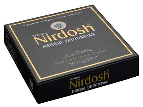Nirdosh Nirdosh Herbal Dhoompan (Without Filter) 100% Made Up from Organic Ingredients (Pack of 2) 40 Beedi
