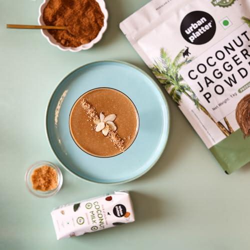 urban platter Urban Platter Coconut Jaggery Sugar Powder, 1Kg [Low GI | Rich in Minerals | Natural Sweetener]
