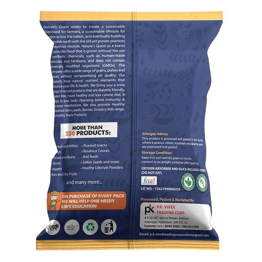 Nature\'s Quest Nature\'s Quest Organic Bajra Flour | Bajra Sabut| Pearl Millet Flour| Bajra Atta| Bajra ka Atta|Sajje| Kambu Mavu| Organic Flour| Gluten Free Atta| High Protein & 100% More Fibre 900 Gms