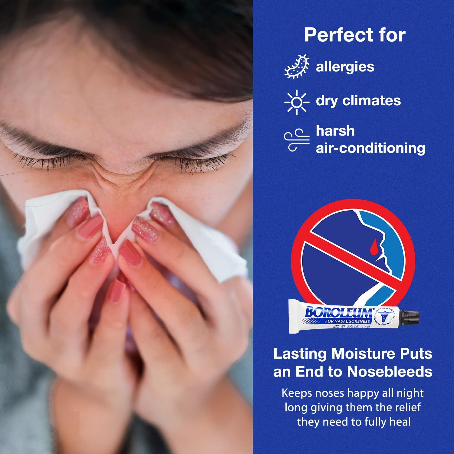 Boroleum Boroleum for Nasal Soreness Tube, 17 Grams, 3/5 Ounce