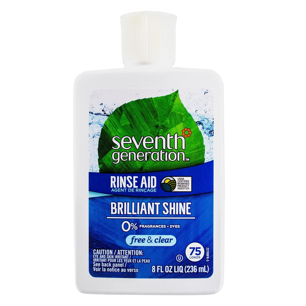 Seventh Generation Seventh Generation Dishwasher Rinse Aid - 8 oz