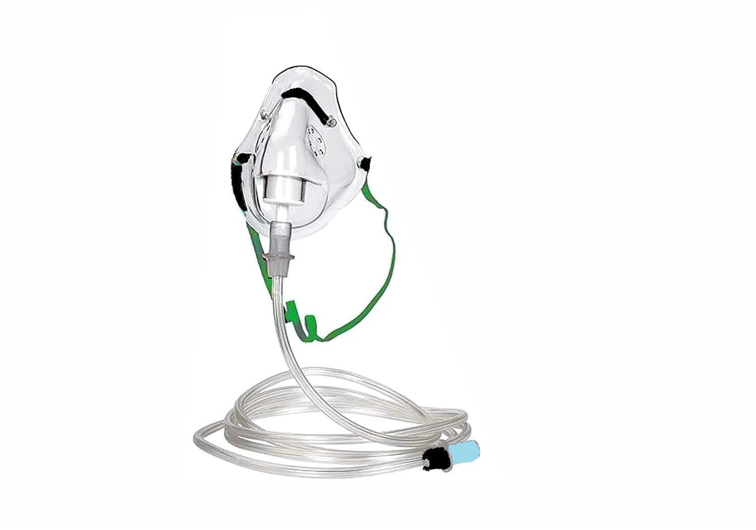 MEDIGUARD MEDIGUARD Oxygen Mask For Adult/Child (Pack of 1) | Medical Disposable and Comfortable Mask