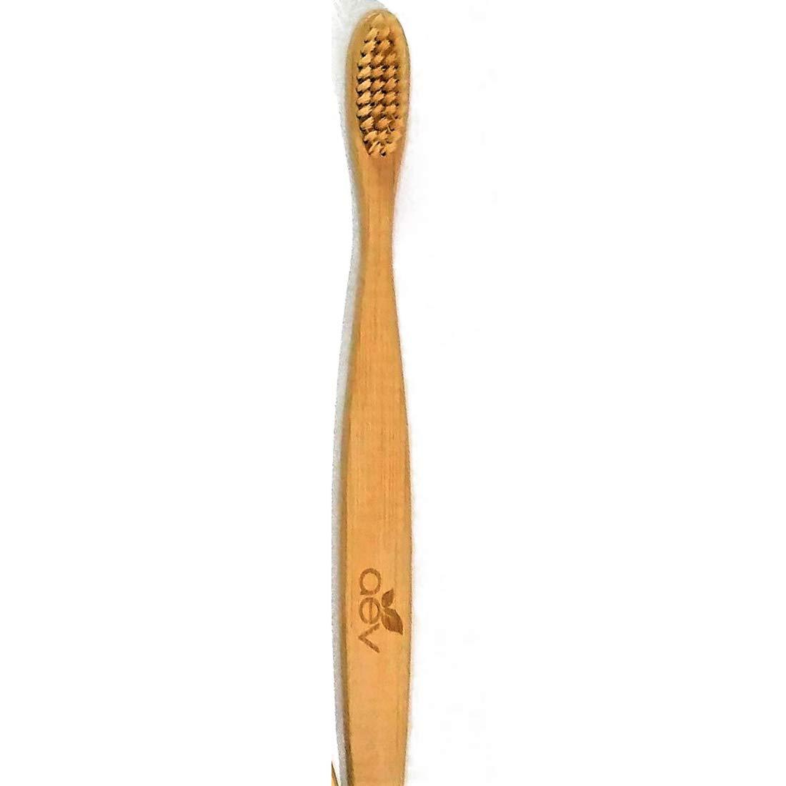 AEV AEV Eco friendly bamboo tooth brush with biodegradable bristles
