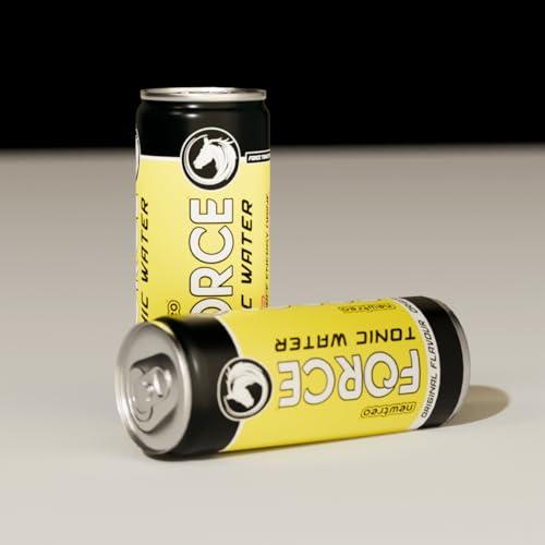 Newtreo Newtreo Tonic Water | Strong Quinine | Indian Tonic | Original Flavour | Pack of 6 x 250ml cans | 100% Recyclable cans