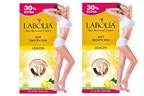 Labolia LABOLIA Hair Removal Cream for All Skin Type (Pack of 2) (Pack of 2)
