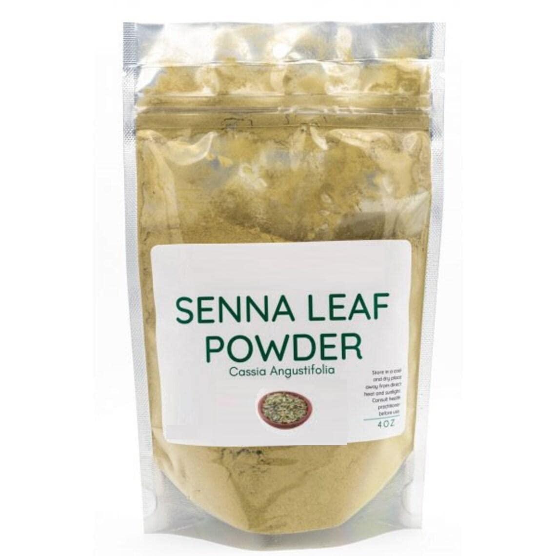 NEERAJ NEERAJ - Senna Leaf Powder - Sanay Patti Powder - Sanai Alexandrina - Cassia Angustifolia - Sonamukhi Patta- Senna Patta - 200 Gm