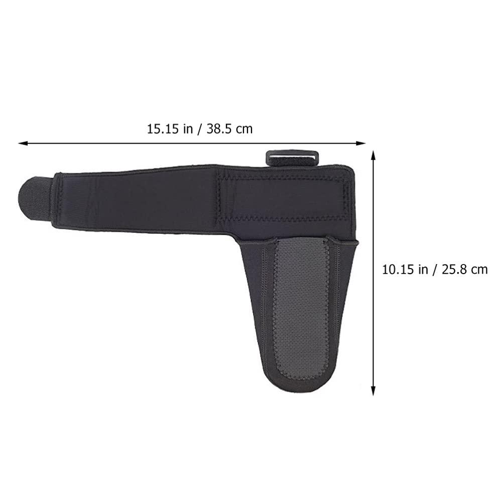 FOMIYES FOMIYES Drop Foot Brace Ankle Brace Support Leg Splint Brace Foot Support Stretching Boot Splints for Exercise Workout Basketball Gym Injury Recovery Sports Black