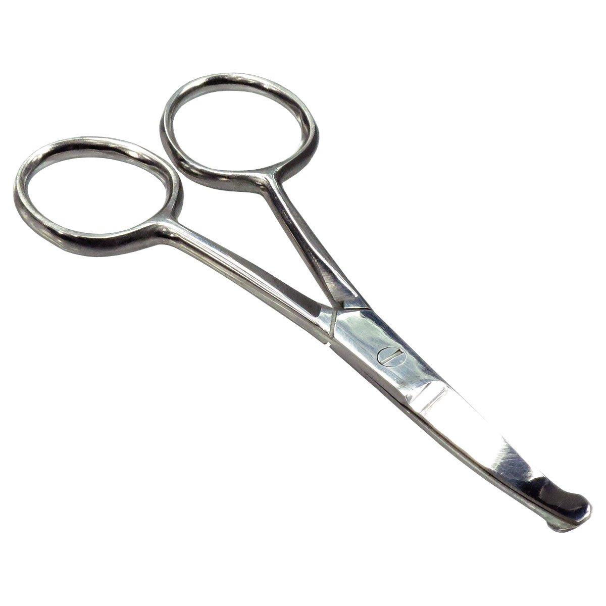 HTS Hts 183 M0 Curved Stainless Steel Nose & Mustache Trimmer