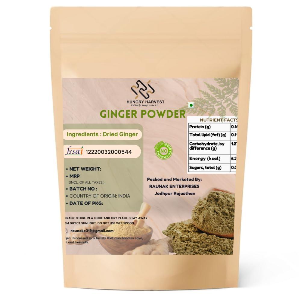 Hungry Harvest Hungry Harvest Dry Ginger Powder-Sonti Powder - Soonth - Sonth Powder - Saunth Powder 200 Gram