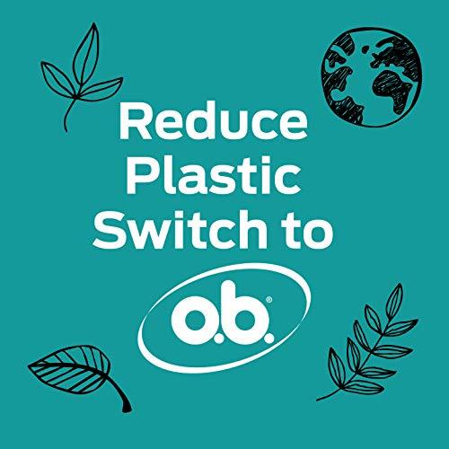 o.b. o.b. Pro Comfort Applicator Free Digital Tampons, Super - 40 Count