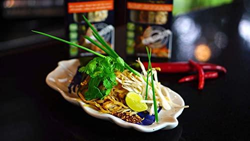 BLUE ELEPHANT Blue Elephant Thai Pad Rice Noodles | No Artificial Color, Preservative Free | 500g (Pack Of 4)