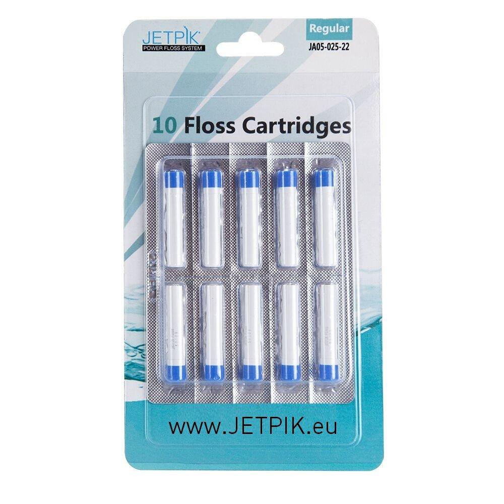 JETPIK Jetpik PowerFloss Cartridge, (10) Pack
