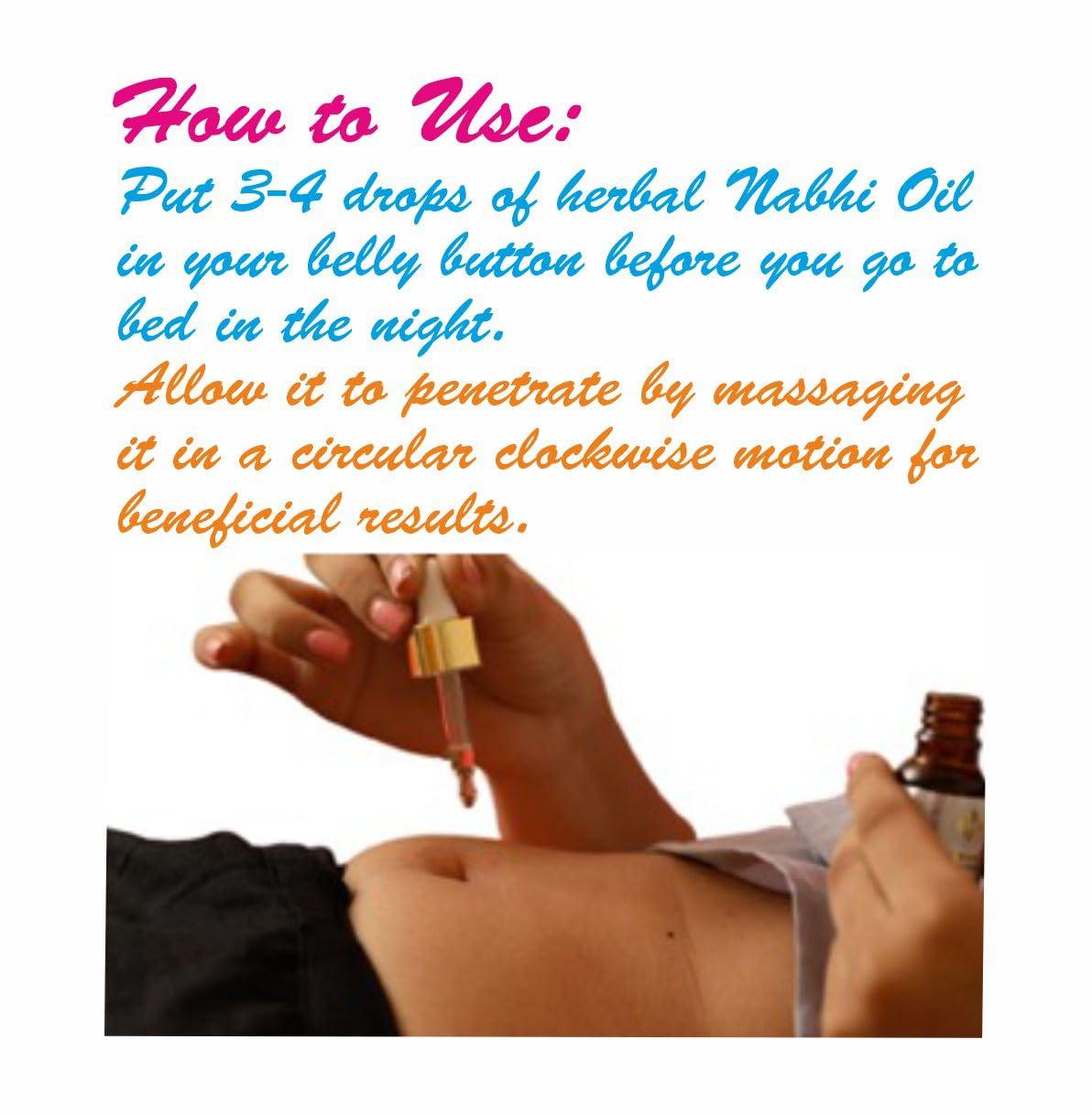 DR. THAPAR\'S DR. THAPAR\'S Ayurvedic Nabhi Chakra Tailam Oil - Herbal Belly Button Oil - Nabhi Oil - Belly Button Oil - 35 Ml