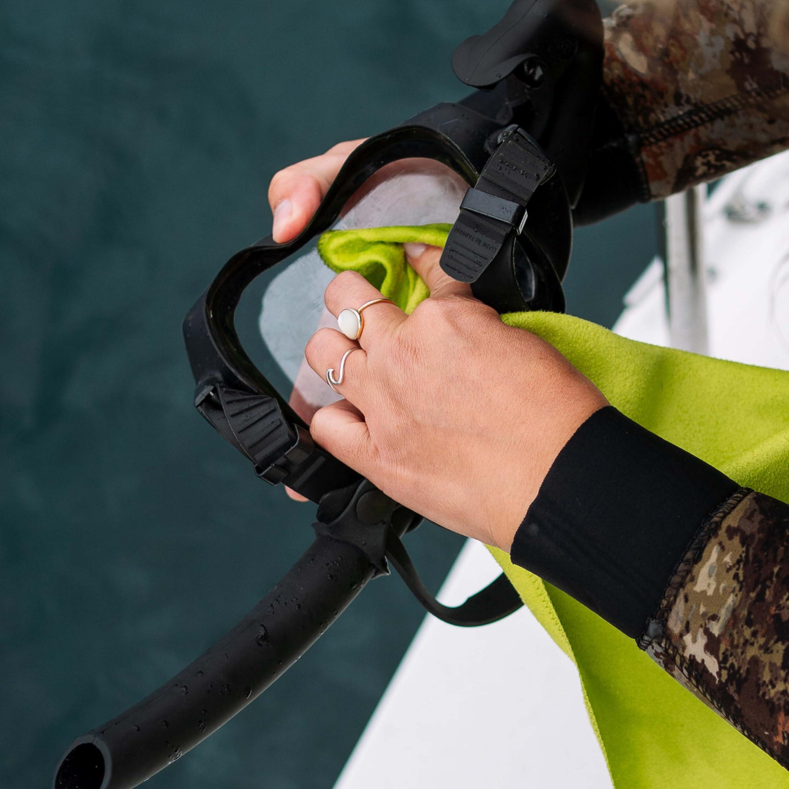 Gear Aid Gear Aid Sea Drops Anti-Fog and Cleaner for Dive and Snorkel Masks, 1.25 fl oz, Bulk 2 Pack