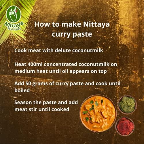 Nittaya Thai Curry Nittaya Thai Curry Red Curry Paste, 1000 g