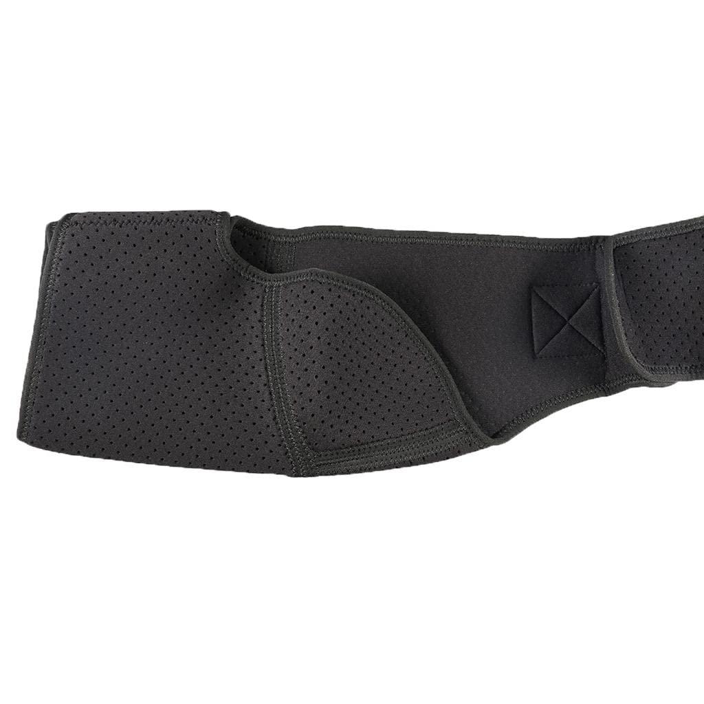Generic Compression Double Shoulder Support Brace Shoulder Protector for Pain Ease and Injuries Prevention, Breathable